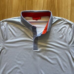 Redvanly Lightweight Performance Stretch Polo Collared Golf Shirt- Men’s Medium